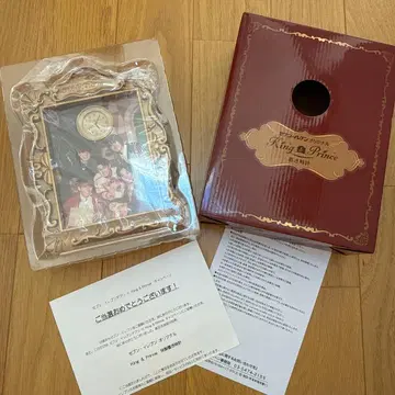 King & Prince 세븐일레븐 탁상시계 새상품