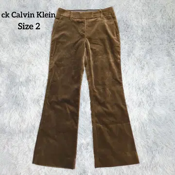 ck Calvin Klein 캘빈클라인 벨로아 와이드 브라운 2