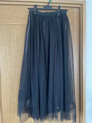 NATURAL BEAUTY BASIC 튤 볼륨 스커트