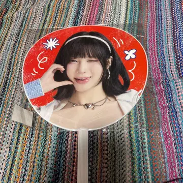 BABYMONSTER 아사 LOVE MONSTERS 부채