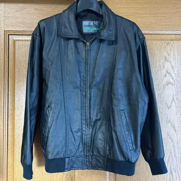 DURANT 블랙 가죽 자켓 vintage