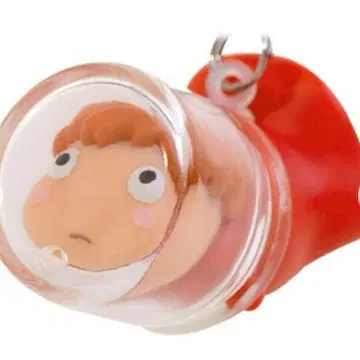 항아리에 쏙 포뇨 소프트 비닐 키링