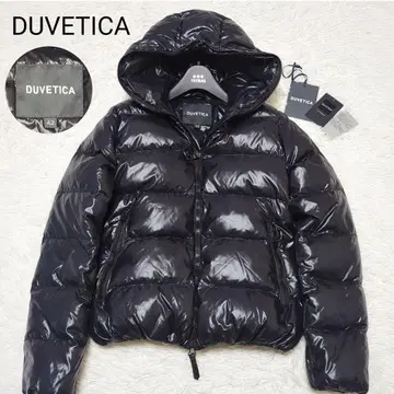컨디션 최상 현행 택 듀베티카 THIA 다운 자켓 블랙 42 손세탁 가능