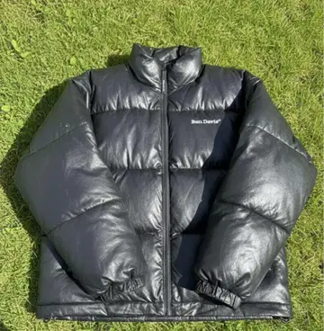 벤 데이비스 블랙 다운 자켓 L 사이즈 드로 코드 포함