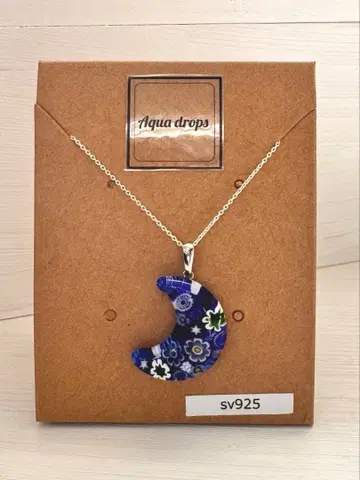 베네치아 유리 펜던트 SV925