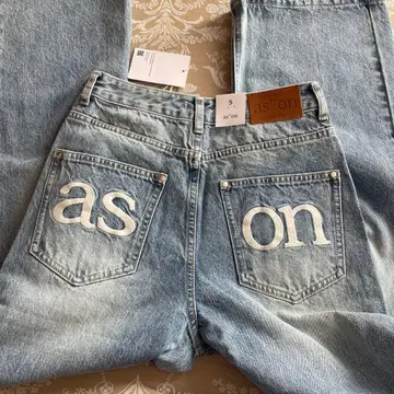 ason 데님 라이트 블루 S 사이즈