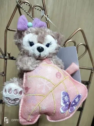 곰 봉제 인형형 키링