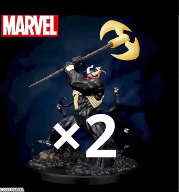 MARVEL Luminast 베놈 킹 인 블랙 피규어와