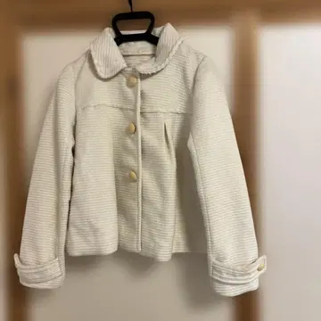 VIS 화이트 스트라이프 자켓