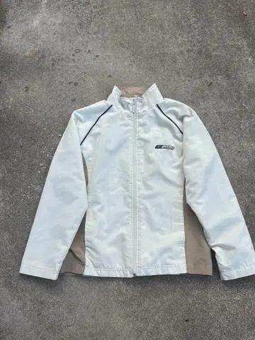 Reebok 나일론 자켓 화이트/베이지