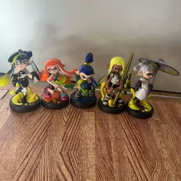 스플래툰 액션 피규어 5체 세트