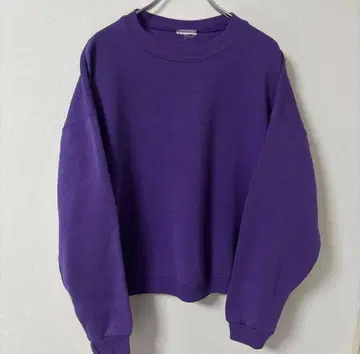 80s 90s USA 빈티지 퍼플 크루넥 트레이닝복 맨투맨