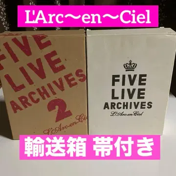 라르크앙시엘 FIVE LIVE ARCHIVES 1과 2 세트 새상품급