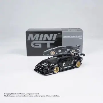 MINI GT 1/64 람보르기니 카운타크 LBWORKS 블랙