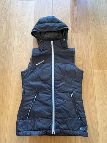 MAMMUT 다운 베스트 블랙 XS 사이즈