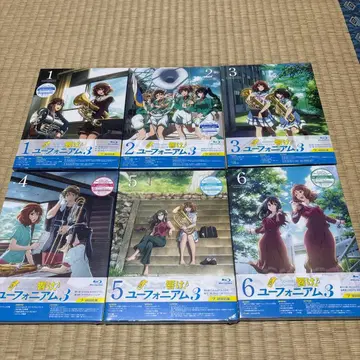 울려라! 유포니움 3 Blu-ray 6권 세트 첫 구매 혜택 포함