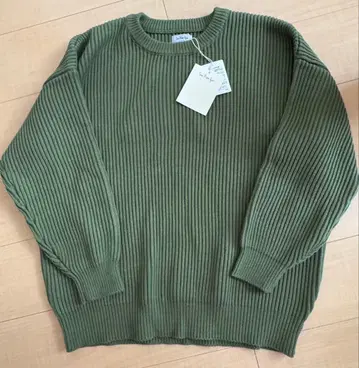 [ 새상품 ] searoomlynn 소프트 하드 니트 풀오버 그린
