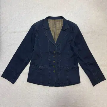 00s 빈티지 데님 테일러드 자켓 아카이브 y2k