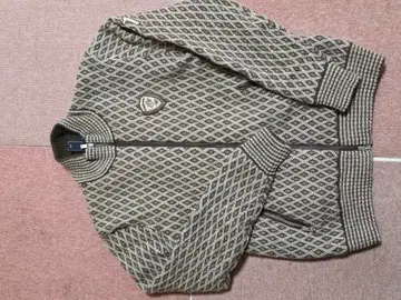 ZOY 더블 지퍼 축열 온기 블루종