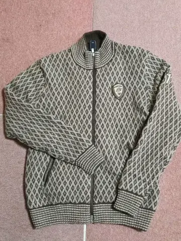 ZOY 더블 지퍼 축열 온기 블루종