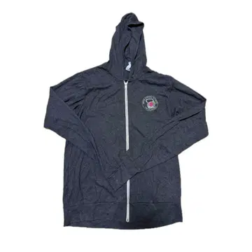 다크 그레이 풀 집업 후드티