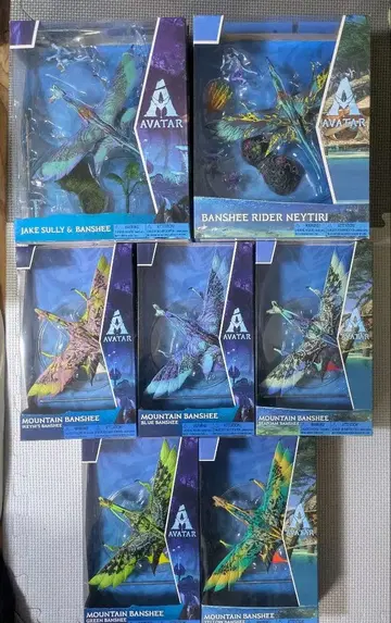 아바타 피규어 7점 반시 제이크 핫토이즈