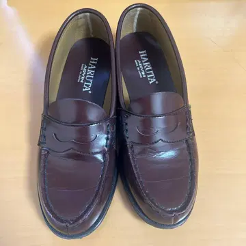 HARUTA 로퍼 24cm 다크 브라운