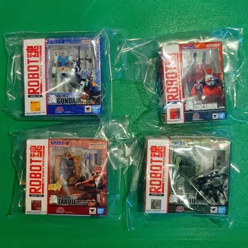 전 4종 기동전사 건담 ROBOT혼 미니어처 컬렉션