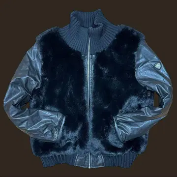 EMPORIO ARMANI 엠포리오 아르마니 봄버 자켓 블랙