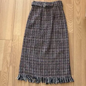 트위드 스커트