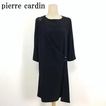 LA6956 피에르 가르뎅 긴팔 원피스 블랙 폴리에스테르 38