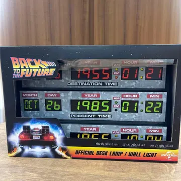 미개봉 새상품 백투더퓨처 타임 서킷 라이트 박스