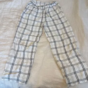 todayful 체크 개더 팬츠