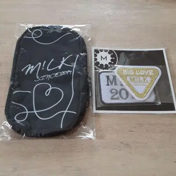 M!LK 프레밀 계속 혜택 파우치 와펜 씰