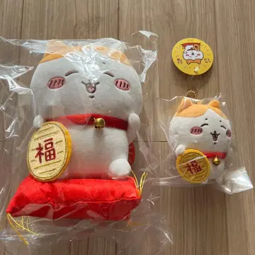 치이카와 (먼작귀) 초복! 하치와레 마스코트 봉제 인형 세트2