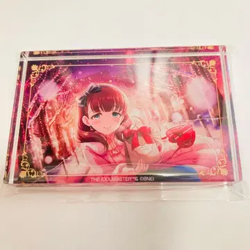 사쿠마 마유 아크릴 블록 HMV 아이돌 마스터 신데렐라 걸스