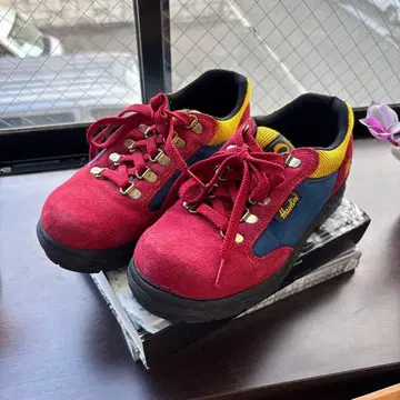 GT 하이킹 슈즈 빨간색/파랑/노랑