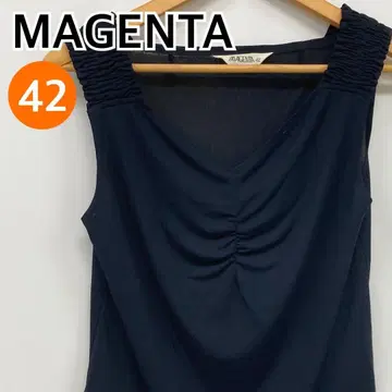 MAGENTA 상의 탱크탑 슬리브리스 42 [ CT1877 ]