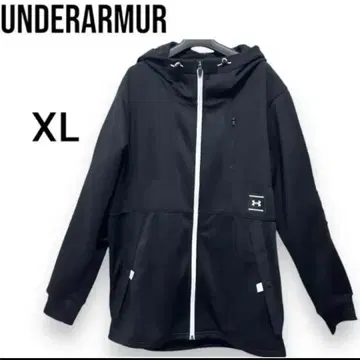 [ 미사용 새상품 ] UNDER ARMOUR XL 블랙 후드 부착