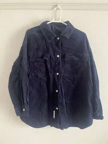 lepsim 코듀로이 BIG 셔츠 네이비 88