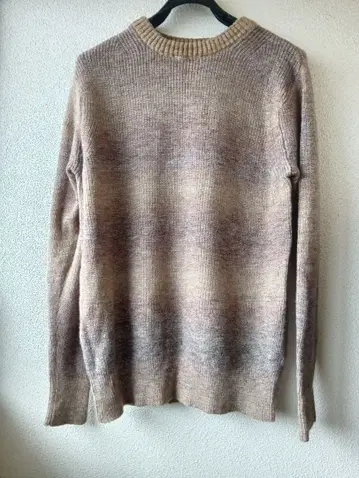 아바하우스 그라데이션 베이지 니트 스웨터 사이즈 3 M