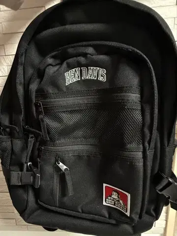 BEN DAVIS 블랙 백팩