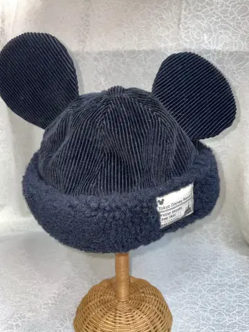 디즈니 귀달이 보아 캡 모자 블랙 팬캡 미키