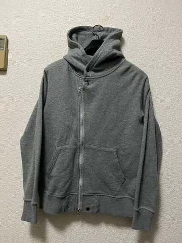 캄비오 더블 라이더스 후드 맨투맨 /M 멜란지 그레이 스트레치