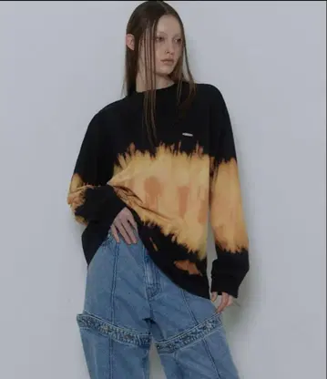 MAISON SPECIAL 타이다이 오버 TEE