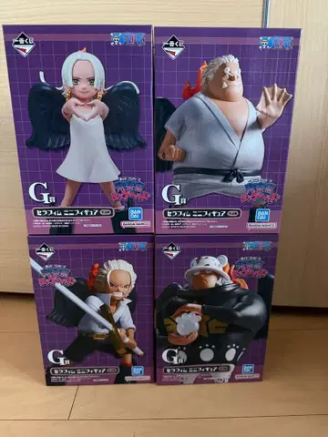 제일복권 원피스 미래섬 에그헤드 G상 세라핌 미니 피규어 세트