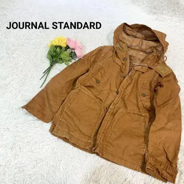 저널 스탠다드 [ M ] 마운틴 파카 아우터 린넨 100% 포켓