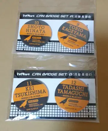 하이큐!! 캔뱃지 세트