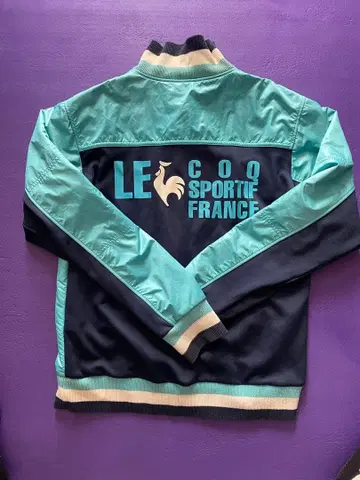 LE COQ SPORTIF 저지 L 사이즈 터콰이즈