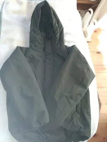 곧 내립니다 무인양품 방풍 발수 충전솜 후드 아우터 남성용 M